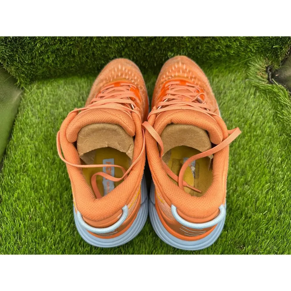 Hoka One One Gaviota 4 1123199-SCPP Athletic Sneaker Women's 10B Orange Mesh Gym